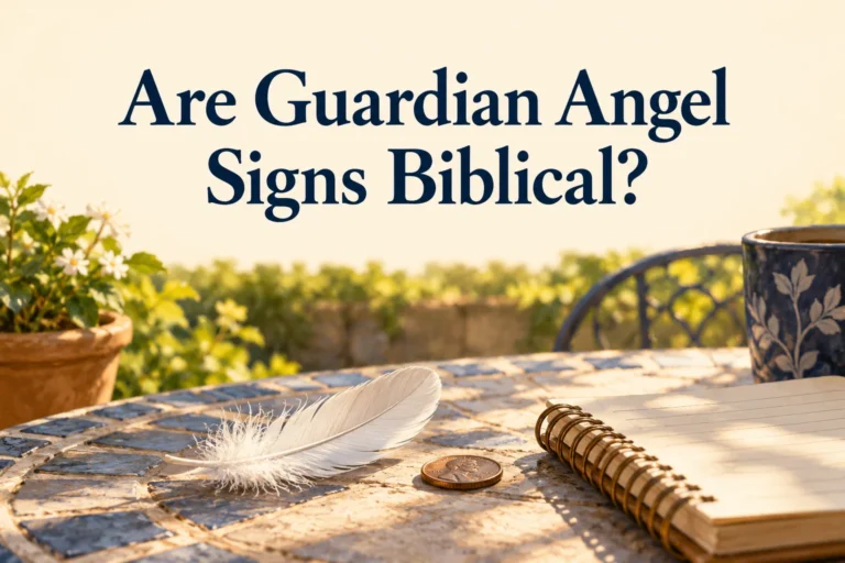 Are Guardian Angel Signs Biblical?