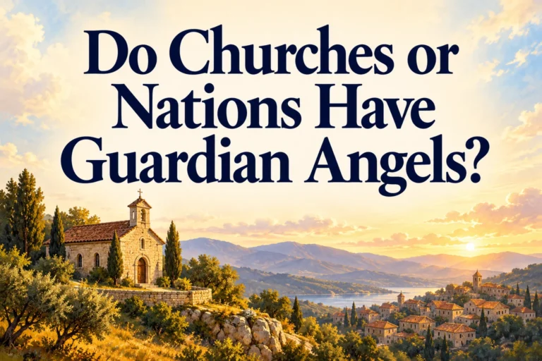 Do Churches or Nations Have Guardian Angels?
