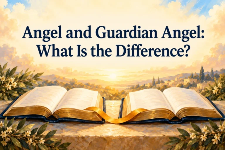 Angel and Guardian Angel: What Is the Difference?