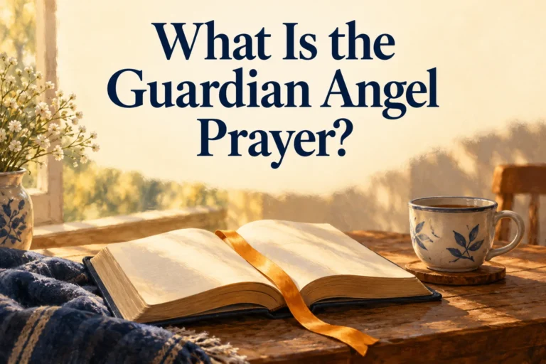 What Is the Guardian Angel Prayer?