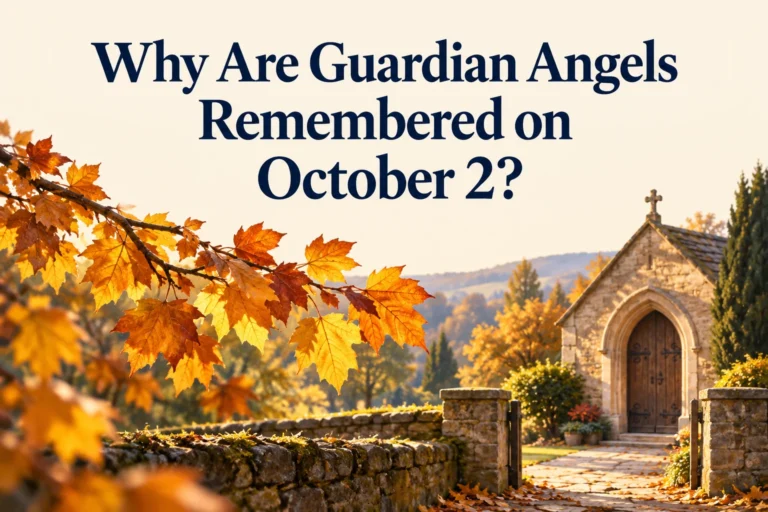 Why Are Guardian Angels Remembered on October 2?