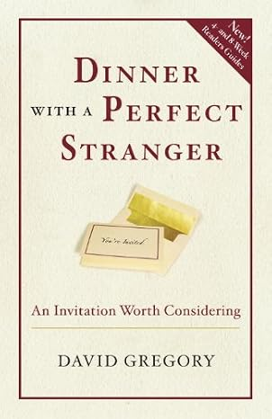Cover of Dinner with a Perfect Stranger by David Gregory